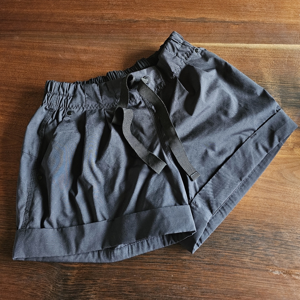 Women's Black Casual Shorts